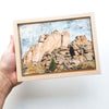 Rocks of Vedauwoo, 5" x 7" (Framed)