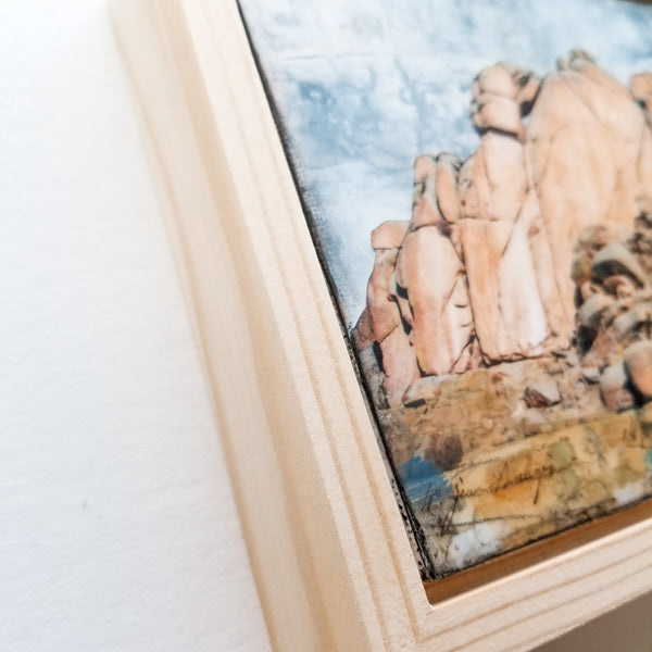 Rocks of Vedauwoo, 5" x 7" (Framed)