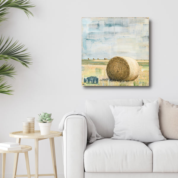 Round Bales, 24" x 24"