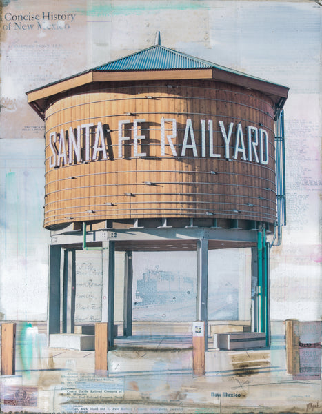 SF Rail Tower South, 18" x 14"