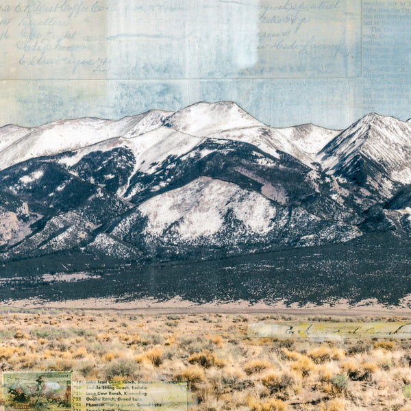 Sangres & Sage, 10" x 20"
