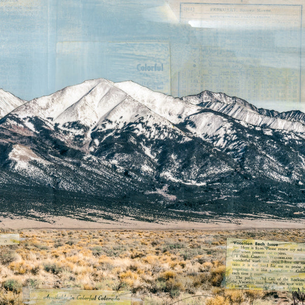 Sangres & Sage, 10" x 20"