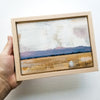 Smoky Sunrise, 5" x 7" (framed)