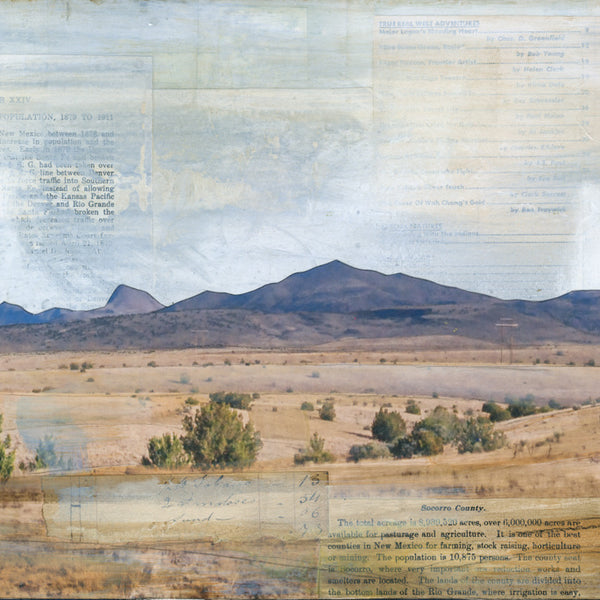 Socorro, 12" x 36"