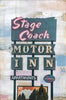 Stage Coach Motor Inn, 18" x 12"