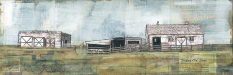 Stagecoach Stop, 6" x 18"