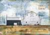 Star Barn II, 5" x 7" (Framed)