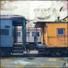 Think Caboose, 4" x 4"
