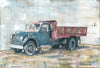 Vintage Farm Truck, 24" x 36"