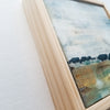 Wary Bovine, 6" x 6" (Framed)