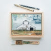 Weathered Barn, 5" x 7" (Framed)