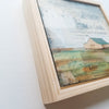 Yellow Barn II, 6" x 6" (Framed)