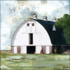 Gothic Barn, 6" x 6" (Framed)