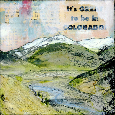 Colorado, 5" x 5" - J.C. Spock