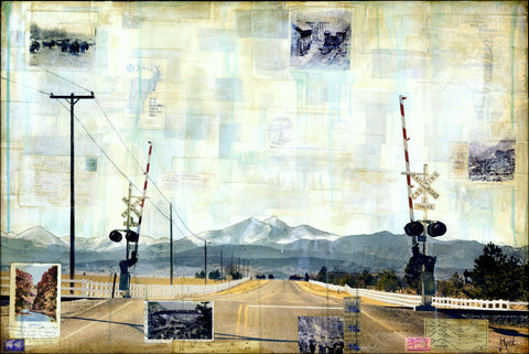 Crossing into the Rockies, 24" x 36" - J.C. Spock