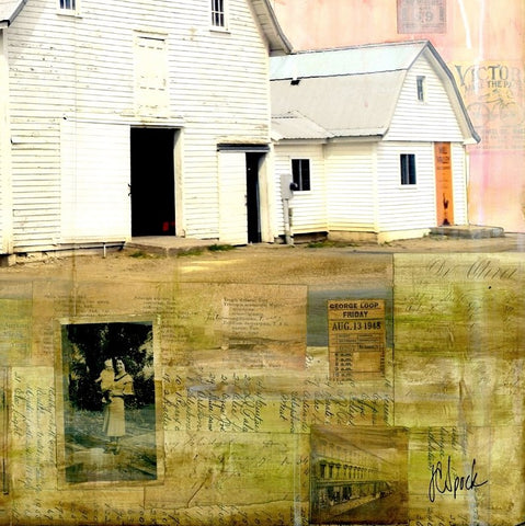 Dairy Barn II, 24" x 48" - J.C. Spock