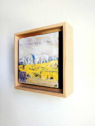 Elk Mountains III, 4"x4" - J.C. Spock