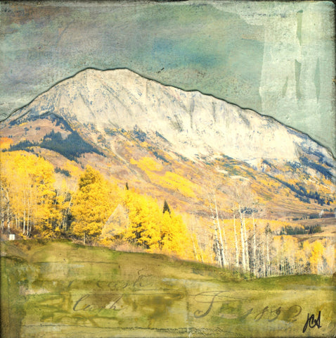 Elk Mountains IV, 4"x4" - J.C. Spock