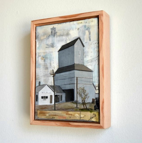Farmers Union Elevator, 5" x 7" - J.C. Spock