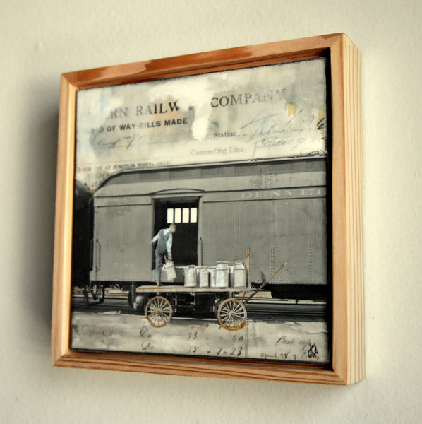 Loading Milk, 6" x 6" - J.C. Spock