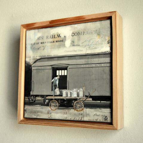 Loading Milk, 6" x 6" - J.C. Spock