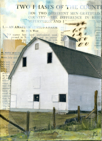 Prairie Barn, 5" x 7" - J.C. Spock