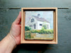 Garden Barn II, 4" x 4" - J.C. Spock