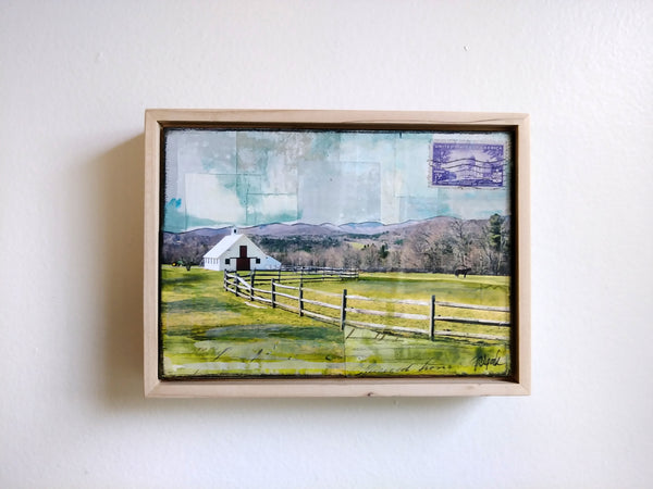 Horse Barn, 5" x 7" - J.C. Spock