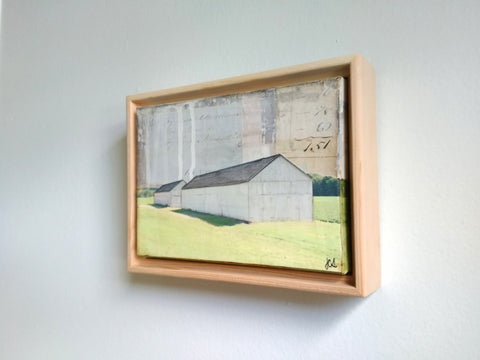In the Barns I, 5" x 7" - J.C. Spock