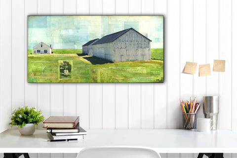 In the Fields, 12" x24" - J.C. Spock