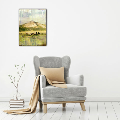 Alpine Farm, 12" x 16" - J.C. Spock