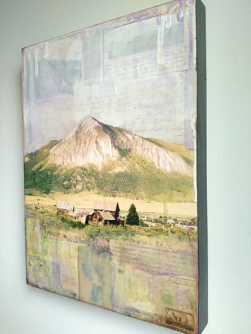 Alpine Farm, 12" x 16" - J.C. Spock