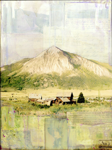 Alpine Farm, 12" x 16" - J.C. Spock