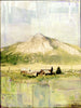 Alpine Farm, 12" x 16" - J.C. Spock