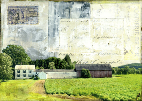 Near Harvest Study, 5" x 7" - J.C. Spock