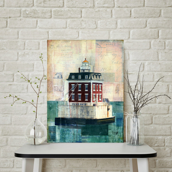 New London Ledge Light, 12"x16" - J.C. Spock