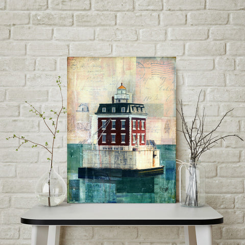 New London Ledge Light, 12"x16" - J.C. Spock