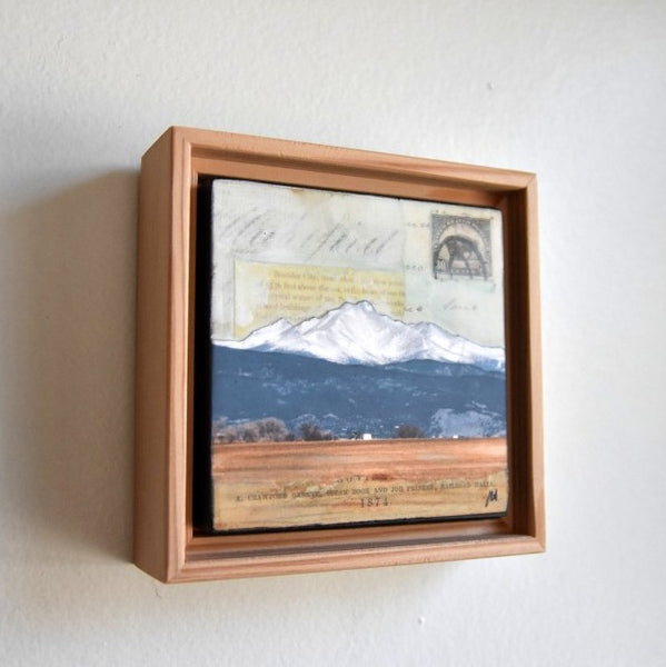 On the Front Range II, 4"x4" - J.C. Spock