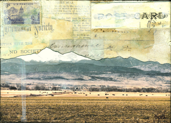 On the Front Range, 5" x 7" - J.C. Spock