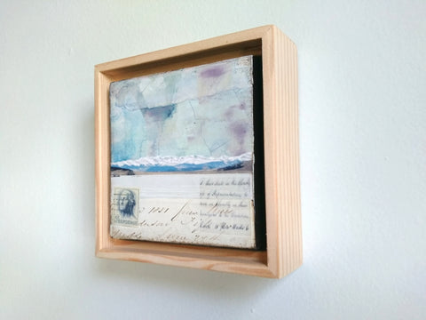 Over the Ice, 4"x4" - J.C. Spock