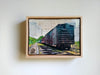 Rail Graveyard Study, 5" x7" - J.C. Spock