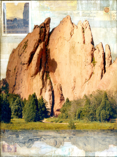 Red Rocks Reflection, 12" x 16" - J.C. Spock