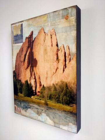 Red Rocks Reflection, 12" x 16" - J.C. Spock