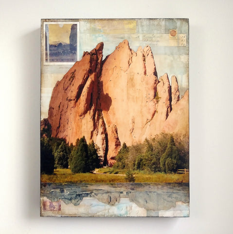 Red Rocks Reflection, 12" x 16" - J.C. Spock