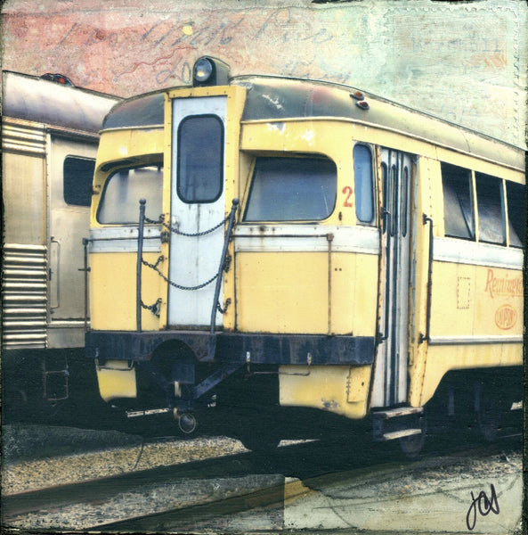 Remi Train, 4" x 4" - J.C. Spock