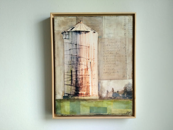 Silo, 11" x 14" - J.C. Spock