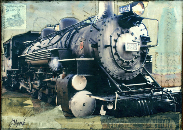 Steam 480, 5" x 7" - J.C. Spock