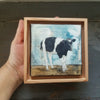 Sweet Cow, 4" x 4" - J.C. Spock