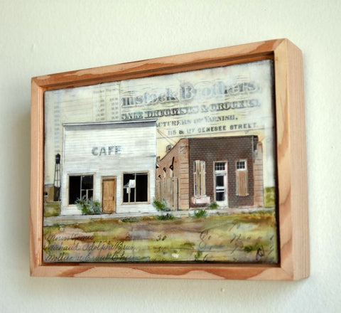 The Former Cafe, 5" x 7" - J.C. Spock