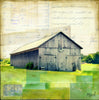 Tobacco Barn II, 8" x 8" - J.C. Spock